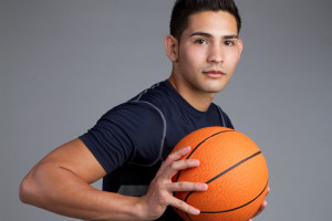Middle School Basketball Player